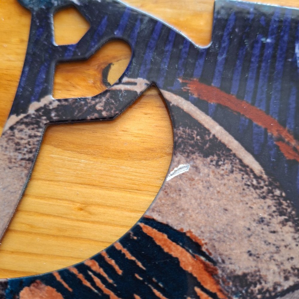 Lazart Productions Inc Kokopelli Artisan Reversible Metal 3-lightswtitch Plate - Picture 3 of 3